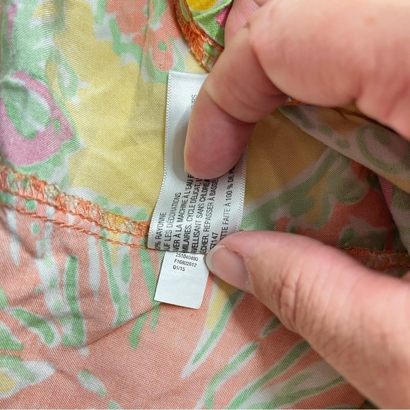 Imperfect Lilly Pulitzer x Target shorts XXL 2015 drawstring elastic waistband - Picture 3 of 15